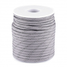 Reflektierende Schnur Durchmesser 4 mm - Packung 5m Reflektierende Schnur Durchmesser 4 mm - Packung 5m